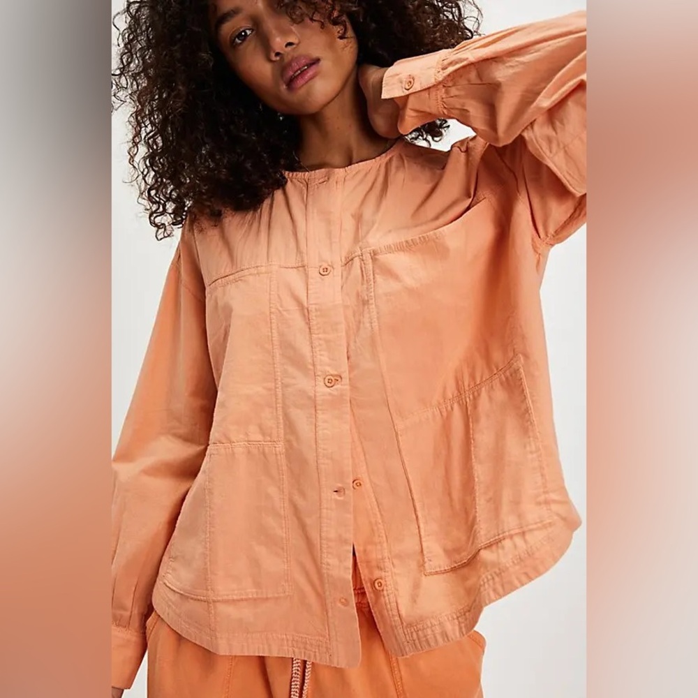 NWT Free People IntimatelyGolden Hour House Shirt
